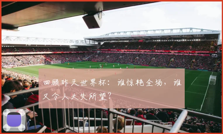 回顾昨天世界杯：谁惊艳全场，谁又令人大失所望？