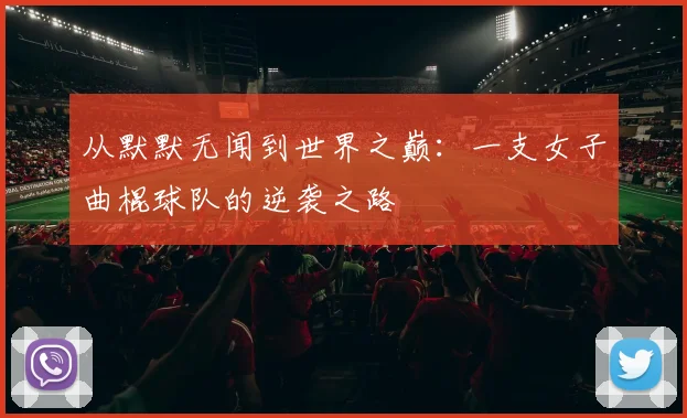 从默默无闻到世界之巅：一支女子曲棍球队的逆袭之路
